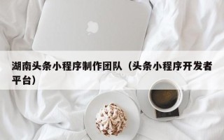 黄骅湖南头条小程序制作团队（头条小程序开发者平台）